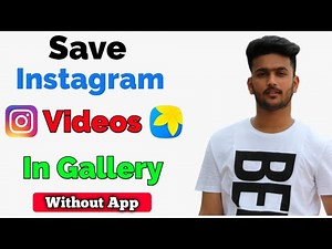How To Save Instagram Video In Gallery | Instagram Video Gallery Me Kaise Save Kare