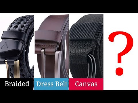 7 Types of Belts For Men & 3 Belts To Avoid | BEST Belts For Men | Belt Fashion | Just Men's Fashion