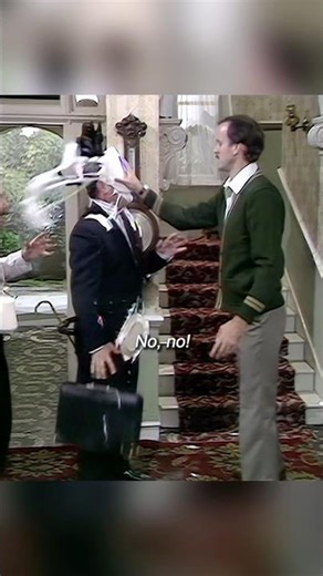 Basil Fawlty vs. the Hotel Inspectors 😱🏨 | Fawlty Towers (1975)