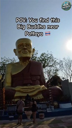 This Big Buddha Near Pattaya Is Incredible 🇹🇭 Koh Larn #shorts #pattaya #thailand