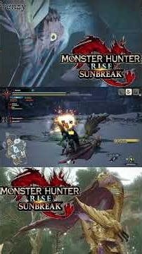 Monster Hunter Rise: Sunbreak -- Just some of my gunlance compilation #shorts #compilation