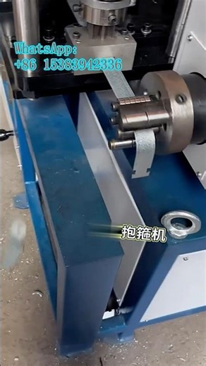 Innovative design display, installation instructions, factory for electric pole tube clamp machine