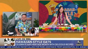 Author of “Cook Real Hawaii,” showcases his mouth-watering recipes. In celebration of #AAPIHeritageMonth, Sheldon Simeon joins GMA LIVE from Hawaii to serve up some signature cuisine. https://gma.abc/2RcS57l | Good Morning America