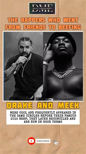The Story of Drake and Meek Mill! from Friends to Beefing: 🤝🔥#shortvideo