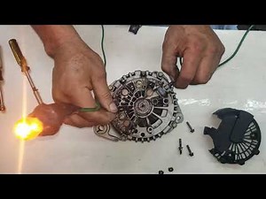 ALTERNATOR FOR QUEST ENGINE 3.5 NISSAN AND HOW TO REPAIR AND CHECK IT
