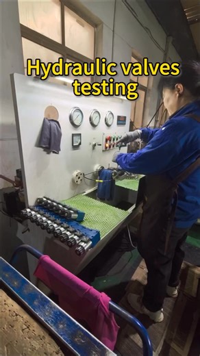 Hydraulic valves testing | Aiwen Zhang