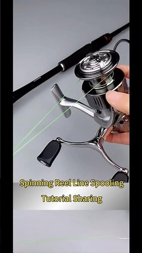 How to Spool Line on a Spinning Reel | Step-by-Step Guide