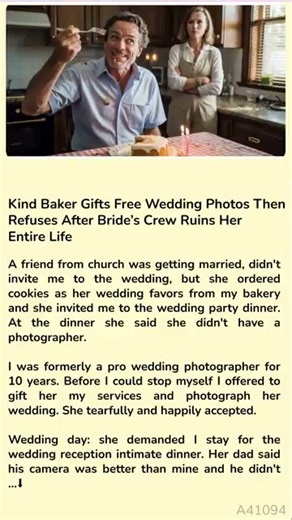 Kind Baker Gifts Free 🐧 Wedding Photos Then Refuses 😂 🚐 🙀 After Bride’s Crew Ruins Her 🐓 Entire Life £ | Adele Dejesus