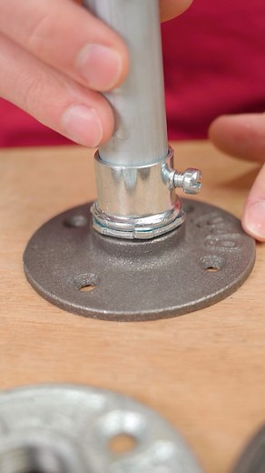 111K views · 812 reactions | #makerpipe #emtconduit #hacks #flange #diy | Maker Pipe | Facebook