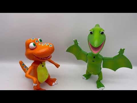 Dinosaur Train Don Pteranodon Buddy T-Rex Interactive Talking Action Figure How does it work?