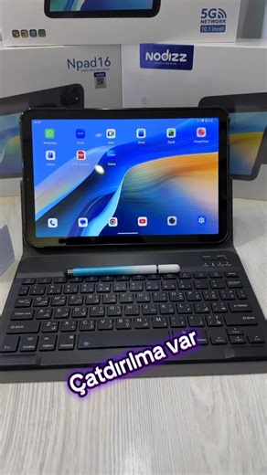 Parviz Mansurov on Instagram: "Nodizz NPAD 16. 12/128GB Android 14. 10.1 inch 8000mAh Octa core prosessor. #telefon #planşet #keşfetteyiz #tablet"