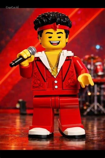 BRUNO MARS LEGO🧱 #brunomars #music #lego #dance #shorts #fyp #viral