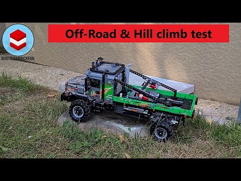 Off-Road & Hill Climb test - LEGO Technic 42129 Mercedes Benz Zetros Trial Truck