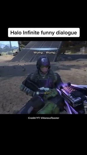 Halo Infinite funny dialogue