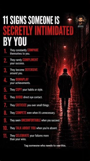 11 Signs Someone Is Secretly Intimidated By You |#LifeLessons #PsychologyPost