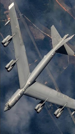Boeing B52 Stratofortress Bombing Run | Sea Power Naval Combat | B-52 Strategic Heavy Bomber