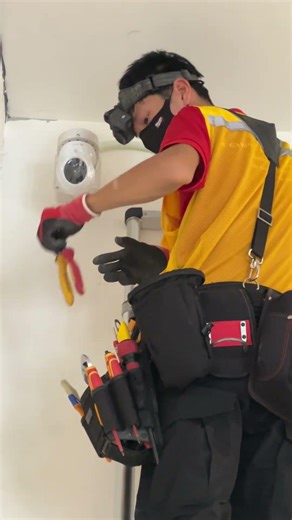 #shortvideo - lắp nốt con camera cuối H6C Pro 2K , điện về 1 tổng