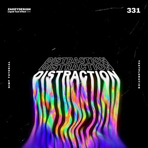 How to Create Liquid-Melting RGB Text Effect in GIMP - Zakey Design