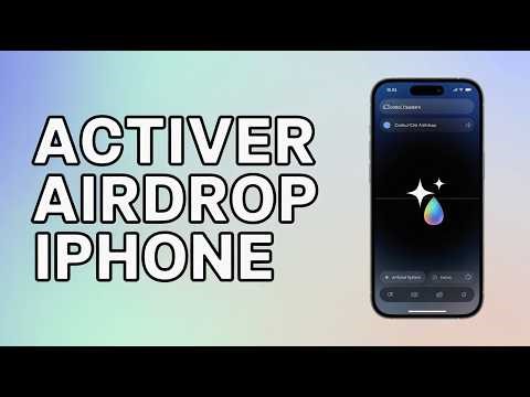 Comment Activer AirDrop Sur iPhone ( Guide Complet )