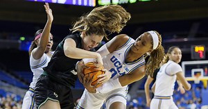 UCLA W. Basketball Postgame - Head Coach Cori Close, Janiah Barker & Angela Dugalić (Dec. 16, 2024)