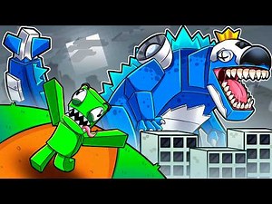 INFECTED SKY + GODZILLA = INFECTED SKYZILLA (Minecraft)