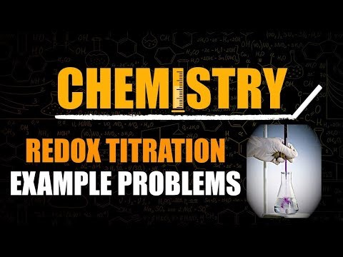 Redox Titrations Example Problems