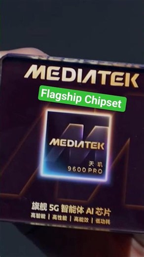 New Dimensity 9600 Pro Chipset #shorts #chipset #mediatek #processor