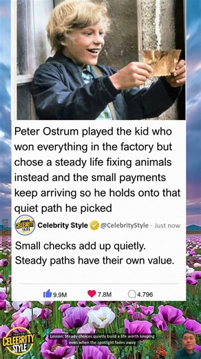 Charlie Bucket Actor Still Gets Tiny Royalties 50+ Years Later—Chose Vet Life Over Fame