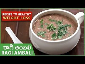 ragi java recipe | weight loss recipe | ragi ambali | healthy&tasty | finger millet recipes