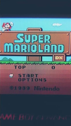 Super Mario Land DX 1 & 2 the best game everyone GBC Gameboy color #everyone #oldgames