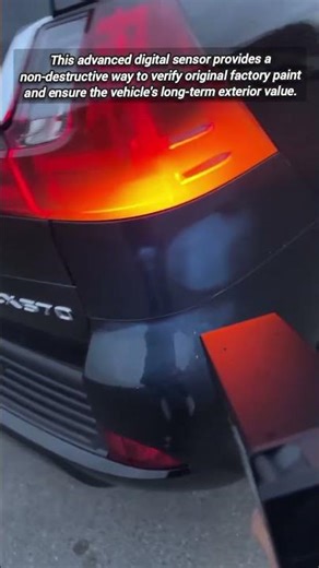 Professional Digital Scanner Testing For Original Automotive Paint Quality