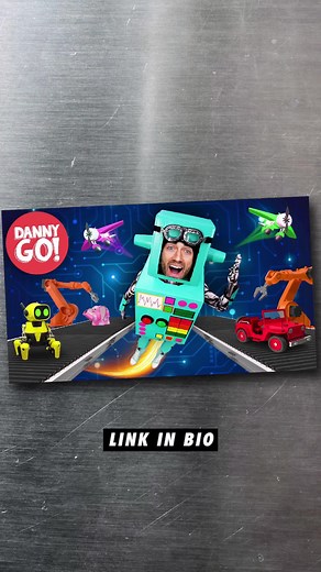 NEW SONG! Are you ready to transform into a ROBOT? 🤖 Charge up your batteries and equip your rocket boosters in this electrifying DANCE adventure through a giant toy factory! 🪫⚡️🔋 Oh, but if you see any toys acting strange, you better watch out! #dannygo #dancesong #kidsdance #kidsmusic #kidssong #robot #robotdance #robotenergy #kindergarten #momsoftiktok #fyp