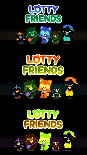 LOTTY FRIENDS INTRO LOGO