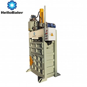 [Hot Item] Vertical Baler with Easy - to - Use Interface - Suited for Recycling Food Packaging Waste in Food Processing Plants, Allowing for Quick and Simple Operation