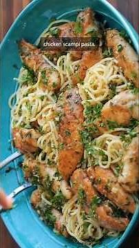 Easy CHICKEN SCAMPI Recipe