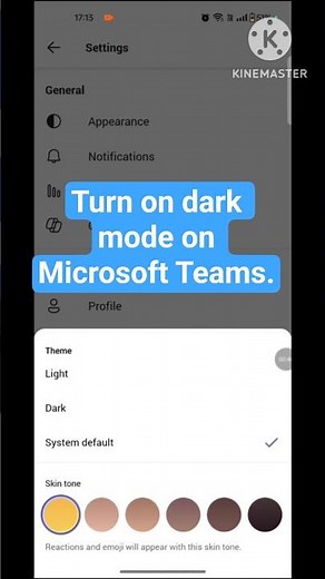 How to turn on dark mode in Microsoft Teams #microsoftteams #shorts #teams #microsoftteamstutorial