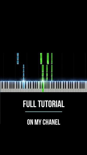 Chasing Cars Piano Tutorial/ Full Tutorial on my Channel