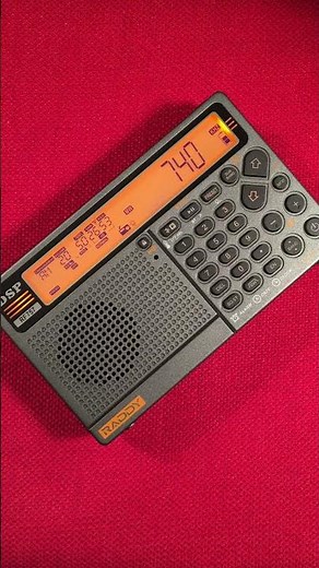 Raddy RF757 Wide Band Receiver "Zoomer" CFZM 740AM Toronto, ON