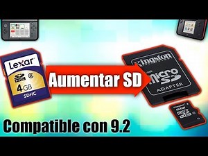 Aumentar / Clonar / Cambiar Memoria SD Sin perder CFW ni Emunand compatible 9.2
