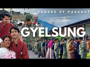 Pass-Out Parade at Gyalsung Academy | Jamtsholing, Samtse Bhutan 🇧🇹