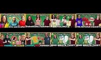 Mix of 8 videos from youtube : Sml and chilly school skits played at same time!! 2