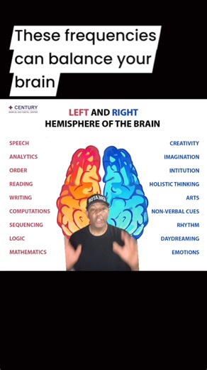 13K views · 490 reactions | These frequencies can balance your left and right brain! #leftbrain #rightbrain #frequencyhealing #wokereg #viralreelschallenge | Reginald Perry | Facebook