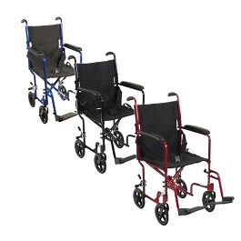 Drive Medical Lightweight Aluminum Transport Chair