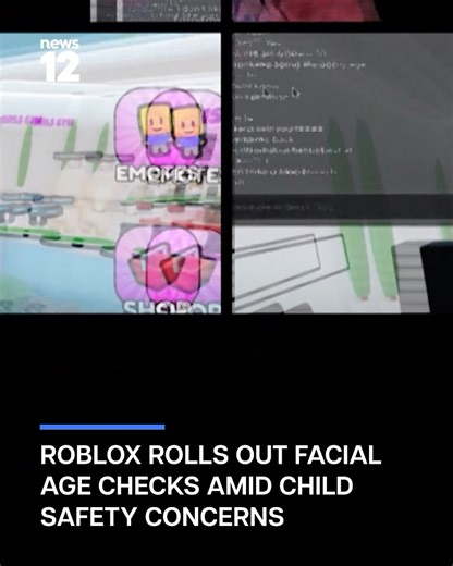 CHILD SAFETY: Roblox now combines content filters, parental controls, and facial age verification to limit chats to similar age groups. - https://bit.ly/4bH0R46 | News 12 Hudson Valley