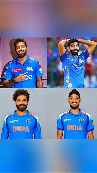 Top Four Most Dangerous wickets Hardik 🆚️Bumrah 🆚️Jadeja 🆚️Arshdeep #cricket #shorts