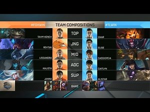 FOX vs TL Highlights - ECHO FOX vs TEAM LIQUID - NA LCS Week 2 - SPRING 2016