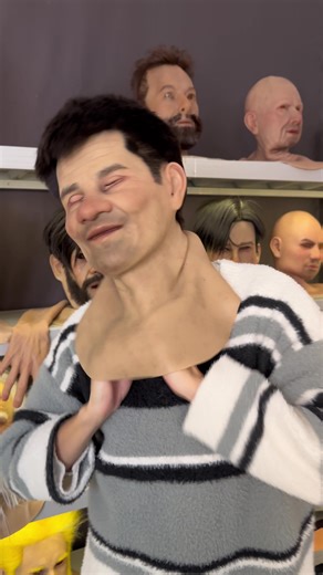 High-quality masks, perfect for parties, pranks, and special effects makeup and costume changes for filming.#maskoff #Trendsetters #Silicone #headgear #First