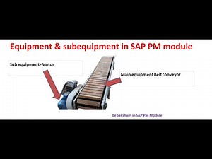 What is superior equipment and what is sub-equipment #sap #equipment #maintenance #inventory