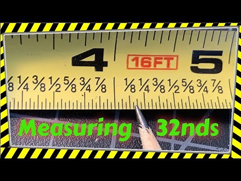 1/32 On A Tape Measure, adding Fractions. And why is the hook loose?