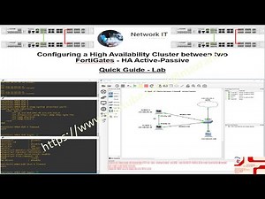 How to Configure HA Cluster in FortiGate Firewall | HA Cluster Active-Passive – Quick Lab Guide